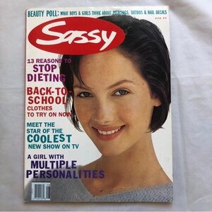 Vintage 90s August 1994 Sassy Magazine